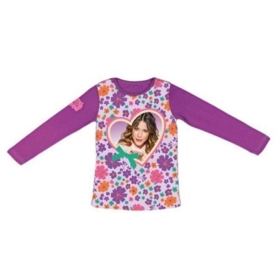 Camisola Violetta Flowers