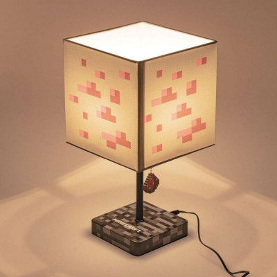 Candeeiro de Mesa Minecraft Red Stone