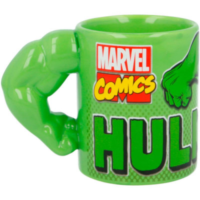 Caneca 3D Braço Hulk Marvel