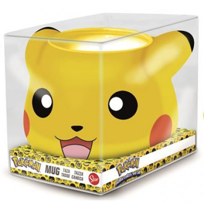 Caneca 3D Pikachu Pokébola