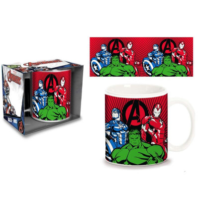 Caneca Cerâmica Avengers 350ml