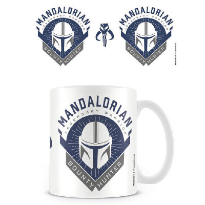 Caneca Cerâmica Bounty Hunters The Mandalorian Star Wars