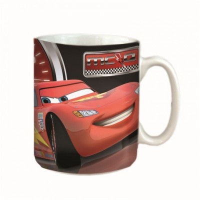 Caneca cerâmica Disney Cars c/ caixa oferta