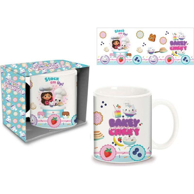 Caneca Cerâmica Gabby´s Dollhouse Bakey Cakey 325ml