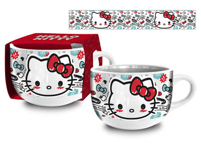 Caneca Cerâmica Hello Kitty 600ml