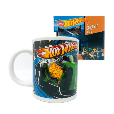 Caneca Cerâmica Hot Wheels