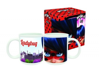 Caneca cerâmica Ladybug c/caixa