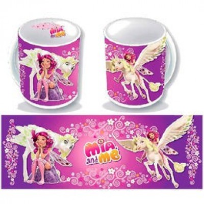 Caneca cerâmica Mia and Me Dreams c/ caixa oferta