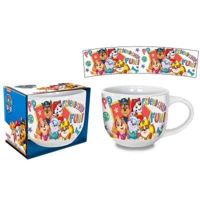 Caneca Cerâmica Patrulha Pata Fun 380ml