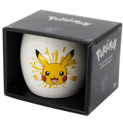 Caneca Cerâmica Pokémon Pikachu 380ml