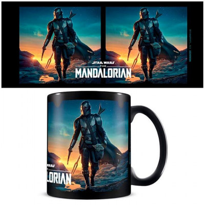 Caneca Cerâmica Star Wars The Mandalorian 315ml