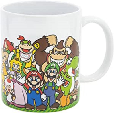 Caneca Cerâmica Super Mario 325ml