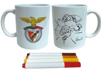 Caneca Colorir SLB Benfica