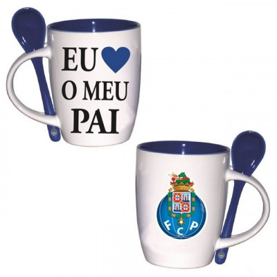 Caneca com Colher FCP Pai