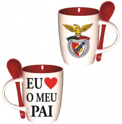 Caneca com Colher SLB Pai