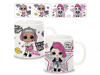 Caneca LOL Surprise Rockstar Sortido 325ml