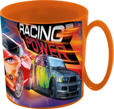 Caneca Micro-ondas Carros Rancing Power