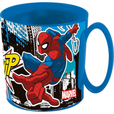 Caneca Microondas Spiderman Streets 350ml