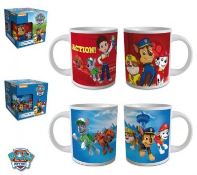 Caneca pequena cerâmica Patrulha Pata - Sortido