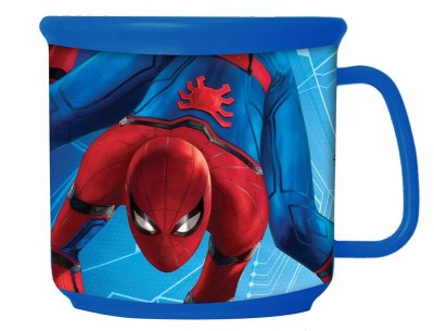Caneca plástico 350 ml Spiderman