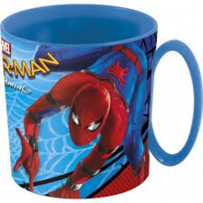 Caneca plástico micro-ondas 36cl Spiderman