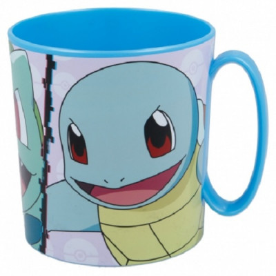 Caneca Plástico Microondas Pokémon 350ml