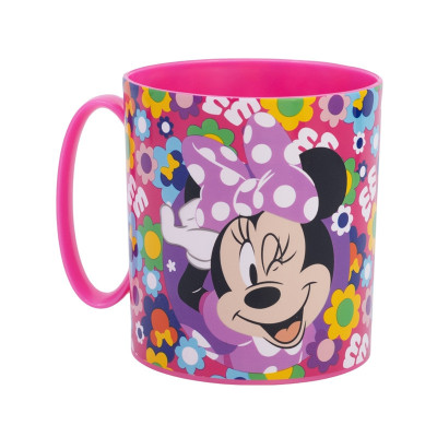 Caneca Plástico Minnie Flower 390ml