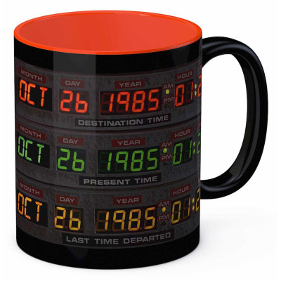 Caneca Regresso ao Futuro Delorean