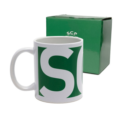 Caneca "SCP" Fundo Verde