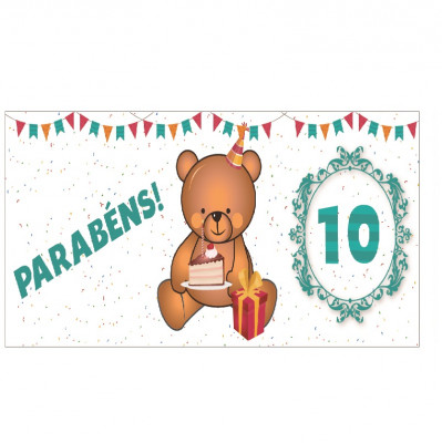 Caneca Urso - Idade 10