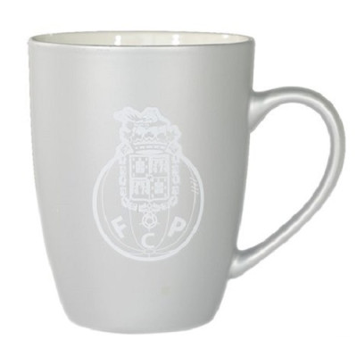 Caneca Veludo Prateada Porto