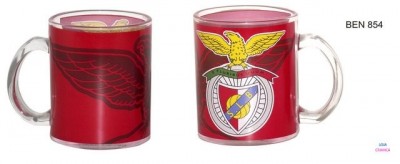 Caneca Vidro Benfica SLB