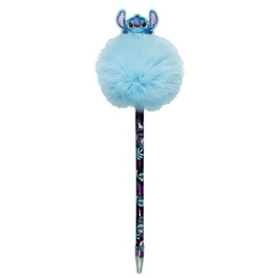 Caneta esferografica stitch pom pom