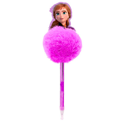 Caneta Pompom Anna Frozen 2