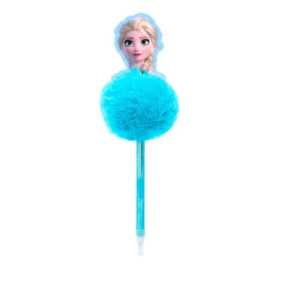 Caneta Pompom Elsa Frozen 2