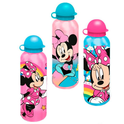 Cantil Alumínio 500ml Minnie Disney Sortido