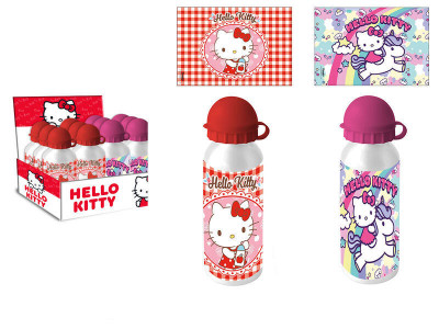 Cantil Alumínio Hello Kitty 500ml Sortido