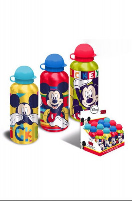 Cantil Alumínio Mickey 500ml Sortido