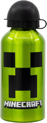 Cantil Alumínio Minecraft Creeper 400ml