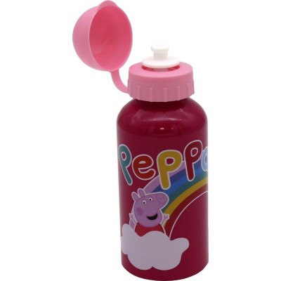 Cantil Alumínio Porquinha Peppa Pig 400ml