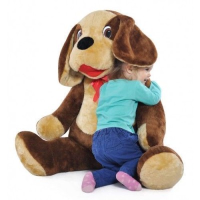 Cãozinho de Peluche Grande 110cm