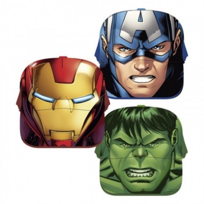 Cap Boné Marvel Avengers Face