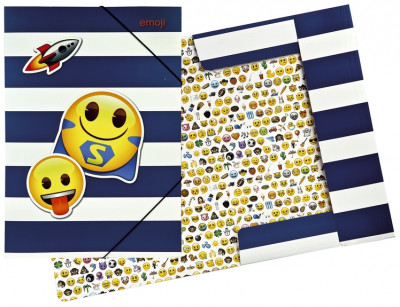 Capa A3 Elásticos Emoji