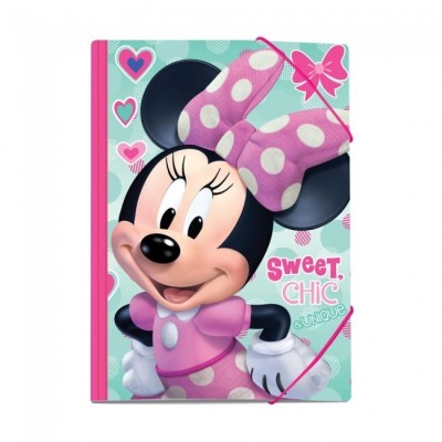 Capa A4 c/ Elásticos Minnie - Sweet Chic