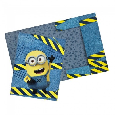 Capa A4 de elásticos Minions