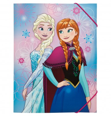 Capa A4  Elásticos Frozen Disney