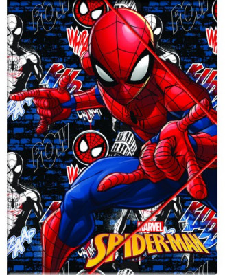 Capa A4 Elásticos Spiderman Marvel