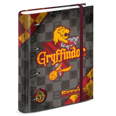 Capa arquivo 34cm Harry Potter  Quidditch Gryffindor