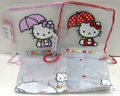 Capa de chuva c/bolsa Hello Kitty