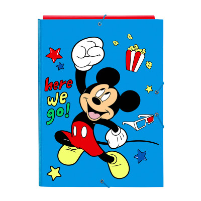 Capa Dura A4 Mickey Happy Smiles